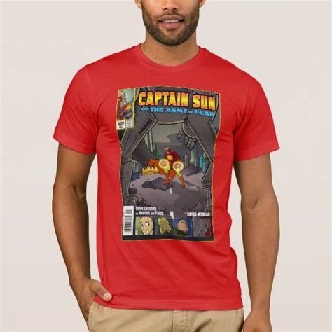 Captain Sun And The Army Of Fear T Shirt Superherotshirts Superhero
