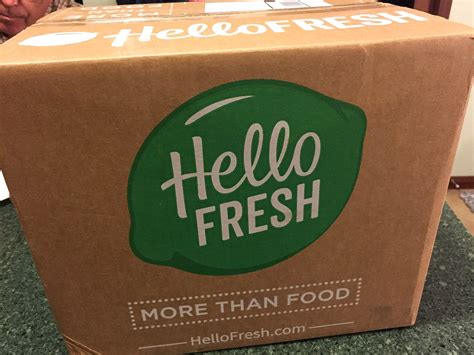 Hello Fresh Vegetarian Subscription Box Review Coupon April 2017