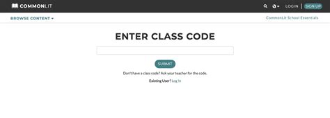 How Do I Join My Teachers Class With A Class Code Commonlit Support Center