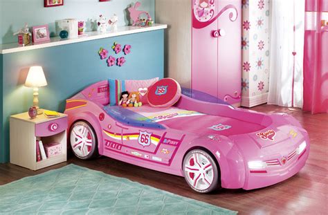 Home kids bedroom cars animated comedy movie characters design vinyl wall decal. Kids car bedroom for girls - Pretty in Pink - Modern ...