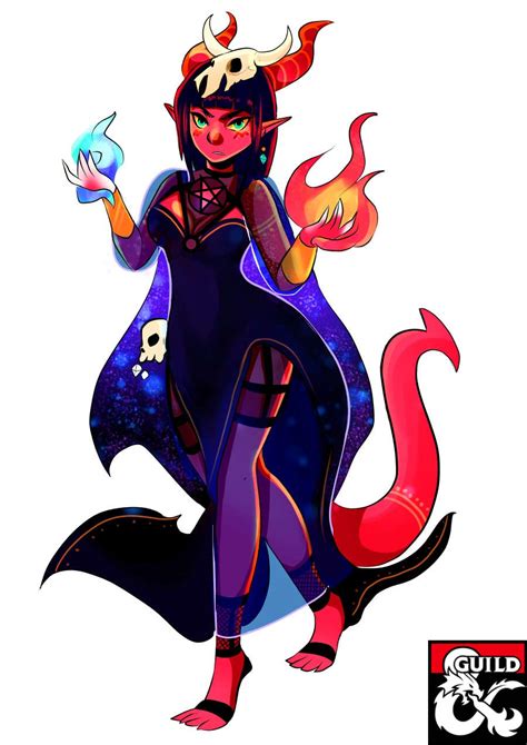 Nemeia The Tiefling Wizard Pregenerated Character Sheet