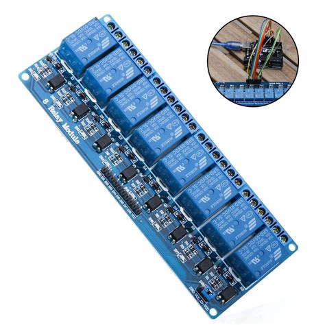 Channel Dc 5v Relay Module With Optocoupler Compatible With Arduino Uno