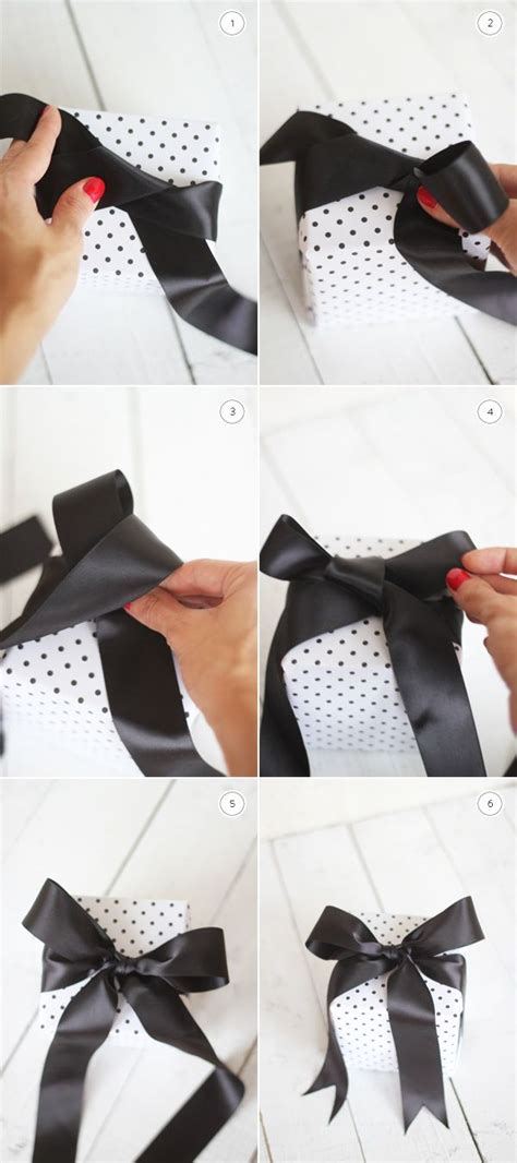 How To Make A Bow Step By Step Image Guides T Wrapping Tutorial