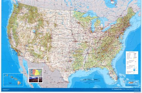 Printable Us Map With Cities States Map Of The Us