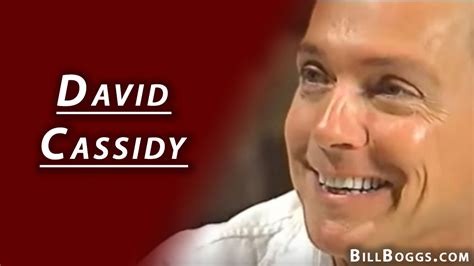 David Cassidy Interview With Bill Boggs Youtube