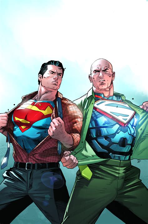 Superman Vs Super Lex From Action Comics 967 Myconfinedspace