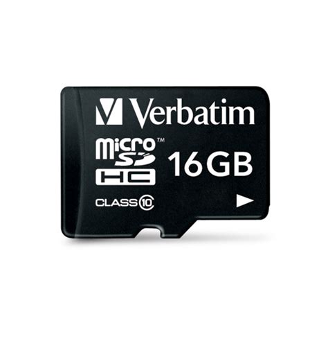 Verbatim Premium Microsdhc Class 10 Uhs I Card 16gb With Adapter From