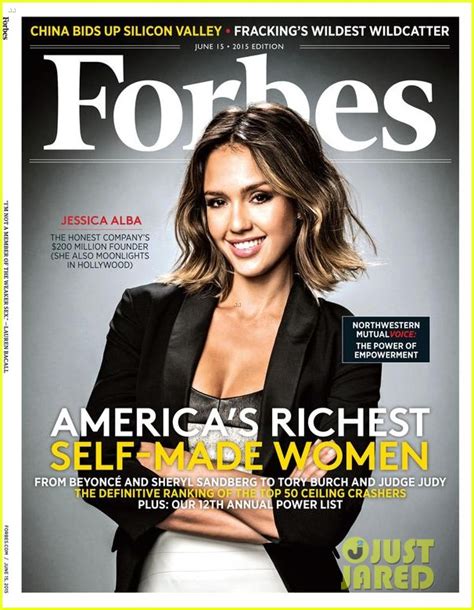 Jessica Alba Is Forbes America S Richest Self Made Woman Photo