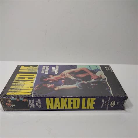 Naked Lie Vhs Tape Victoria Principal James Farentino Drama Ebay