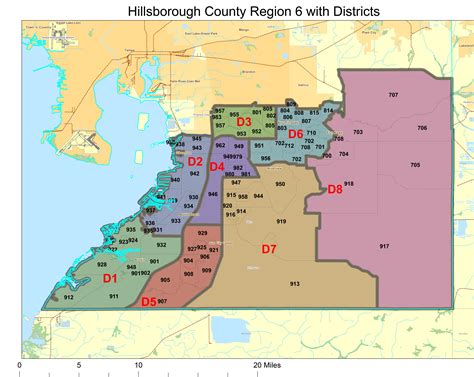 Hillsborough County District Map