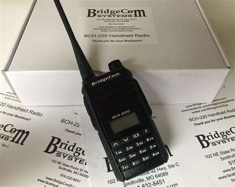 Unboxing The Bch 220 By Ham Radio 20 — Bridgecom Systems