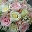 Pink White Roses Astilbe Gyp Hand Tied  Simply Flowers Brighouse