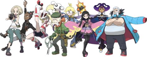Pokemon Xy Gym Leaders Of The Kalos Region