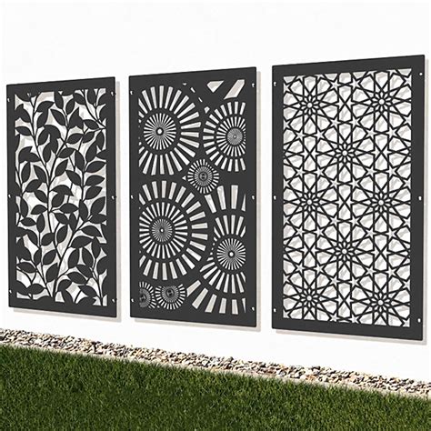 Laser Cut Metal Screens Carving Design Aluminum Panel Decorative Wall