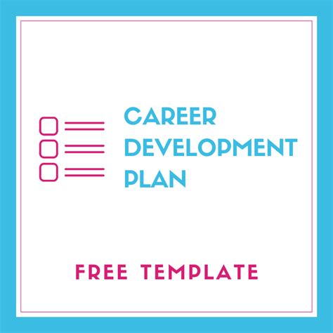 From The Trenches How To Create Career Development Plan Template