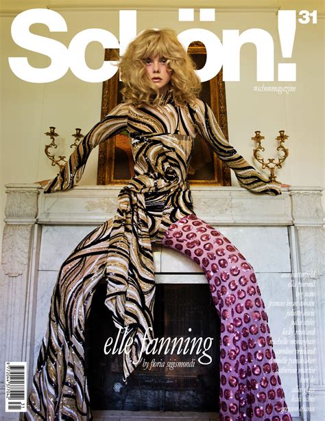 Elle Fanning Schön Magazine Issue 31 2016 Celebmafia