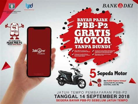 Permudah Wajib Pajak Jakone Mobile Bank Dki Bisa Bayar Pbb Pro Legal