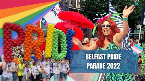 Belfast Pride Parade 2022 30th Anniversary 🏳️‍⚧️🏳️‍🌈 Youtube