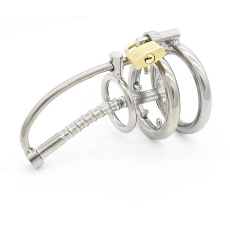 Penis Bondageurethral Stick Chastity Device Cock Cage Stainless Steel