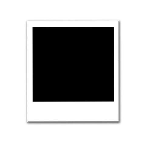 Polaroid frame psd, in transparent png image and layered psd photo frame template. Digital Polaroid Clip Art Frame