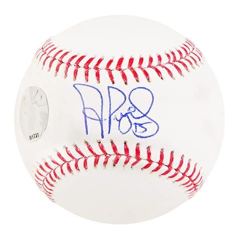 Albert Pujols Autographed Los Angeles Angels Official Major League