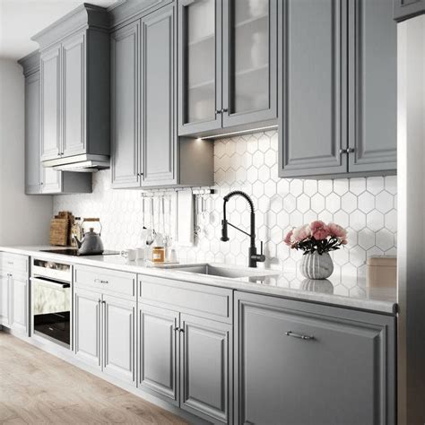 25 Modern Grey Kitchen Cabinet Ideas Lily Ann Cabinets