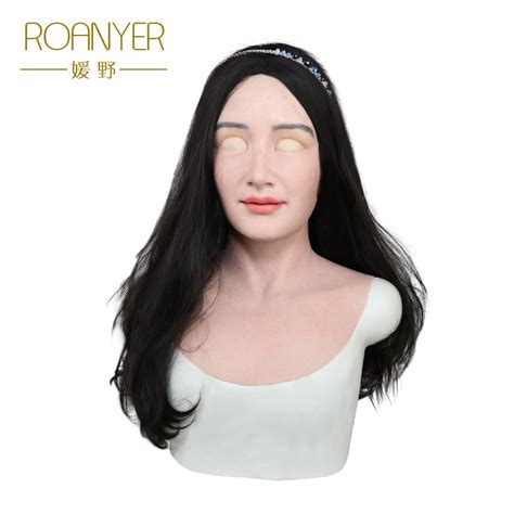 Roanyer Mia Realistic Silicone Face Masks For Halloween Latex Festive