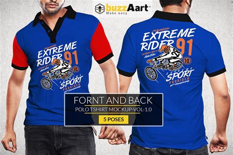 Download Polo Tshirt Mockup-Vol-1.0 | Creative Product Mockups ~ Creative Market