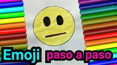 Como Dibujar Un Emoji Paso A Paso 2 How To Draw An Emoji 2 Dibujo