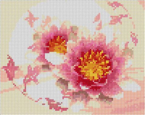 Free cross stitch patterns dmc. 70 best images about flowers on Pinterest | White flowers ...