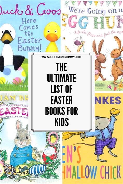 The Ultimate List Of Easter Books For Kids · Book Nerd Mommy