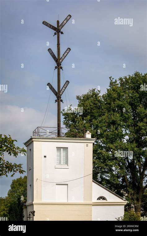 Prussian Optical Telegraph In The Flittard District Cologne Germany