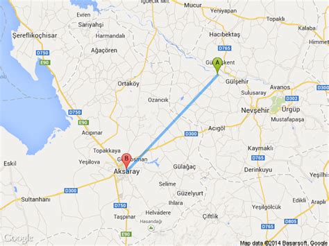 Kilometre (km) hesaplama ile öğrenebilirsiniz. Nevşehir Hava Alanı Aksaray Arası Kaç Kilometre?