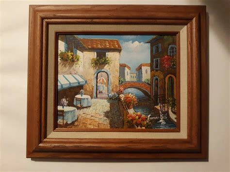 European Oil Painting Is By J Cole Etsy