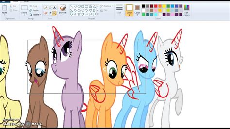 Deviantart is the world's largest online social community for artists and art enthusiasts, allowing people to connect through the creation and. My little pony base paint: P1, my ocs. - YouTube