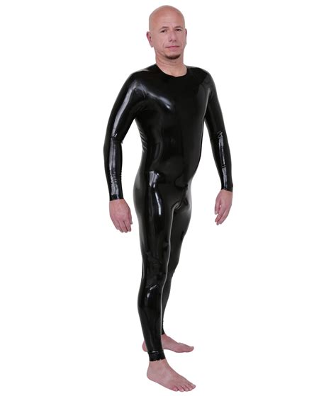 Catsuit Neck Entry Thru Zip The Latex Store