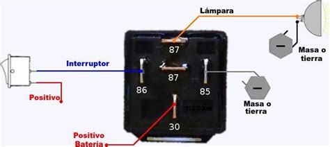 Diagrama De Un Relevador O Relé Que Son Y Ejemplos