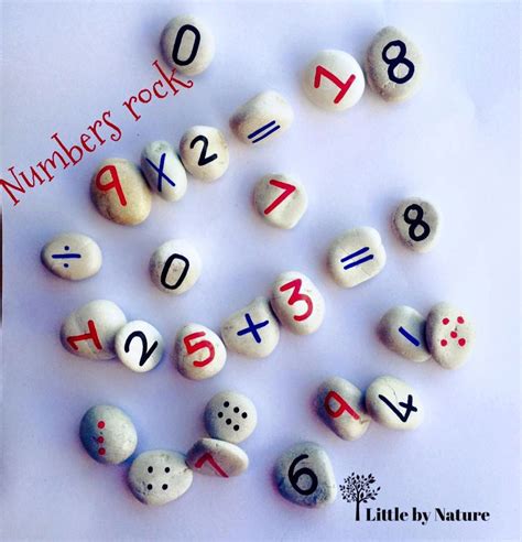 Numbers Rock Counting Stones By Littlebynature On Etsy Billiard Balls