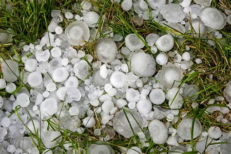 Giant Hailstone Smashes Into Texas Photos