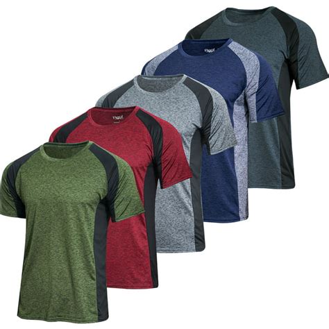 Real Essentials 5 Pack Youth Dry Fit Moisture Wicking Active