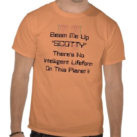 Beam Me Up Scotty T Shirt T Shirt Costumes Nerd Shirts