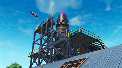 The Fortnite Rocket Build At Dusty Depot Has Completed Season 10 Live
