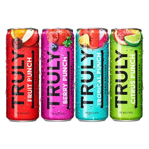 Truly Hard Seltzer Punch Variety Pack 12 Pk Cans Shop Malt Beverages