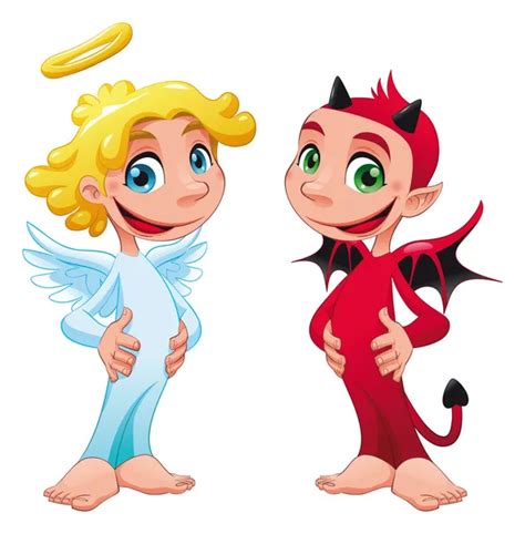 Angel Devil Clipart