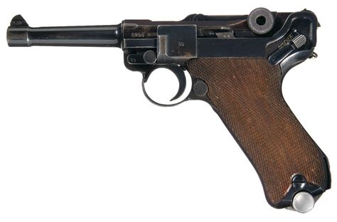 Mauser 1939 Date 42 Code Luger Pistol With Holster
