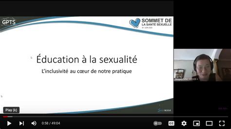 education à la sexualité inclusive pourquoi comment et quel impact sur notre pratique sex