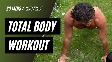 The Ultimate Calisthenics Workout Full Body Once A Week No Equipment HiT Protocol YouTube