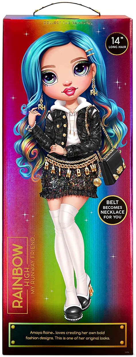 Rainbow High Amaya Raine Large Doll My Runway Friend Special Edition