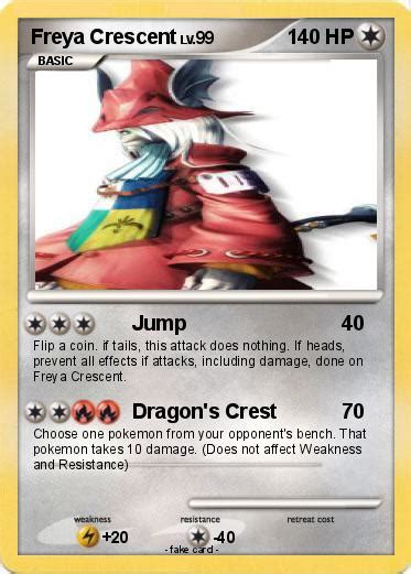 Pokémon Freya Crescent Jump My Pokemon Card