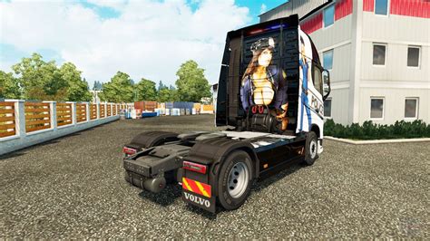 Sexy Police Skin For Volvo Truck For Euro Truck Simulator Hot Sex Picture